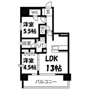 ミュプレ上前津【13階】の間取り