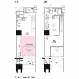 グラン・アベニュー白川公園【11階】の間取り