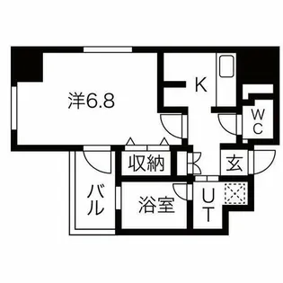 エルスタンザ千代田【2階】の間取り