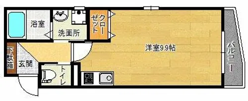 ハートフル岡場駅前【2階】の間取り