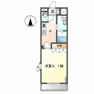 ロイヤル木の家 Ⅱ番館【2階】の間取り