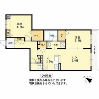 North Field 20【1階】の間取り
