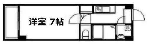 Go Palace Fukushima【5階】の間取り
