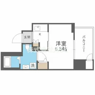 ワールドアイ大阪城EASTアドバンス【9階】の間取り