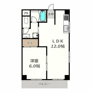 ローレルハイツ(東住吉区)【0202号室】の間取り