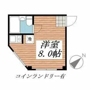 プレアール恩智Ⅱ【2階】の間取り