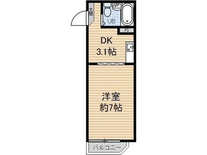 RKAマンション【1階】の間取り