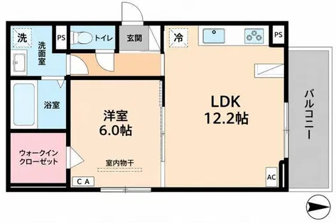 RETORIA阪南町【3階】の間取り
