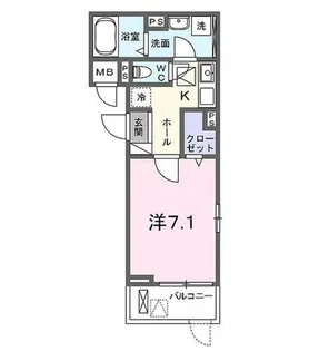 ForzaDKⅢ【2階】の間取り