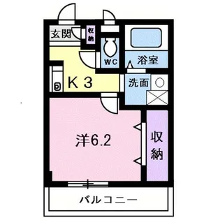ヴィラ ナカヤマ【1階】の間取り