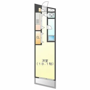 NBM則武【3階】の間取り