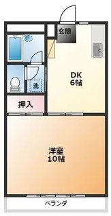 ウィステリア Ⅴ【2階】の間取り