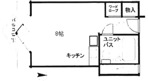 栄マンション【11階】の間取り