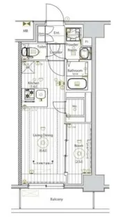 メイクスアート千種ウエスト【2階】の間取り