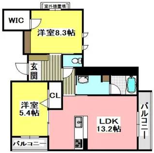 シャーメゾン ラヴィ【3階】の間取り