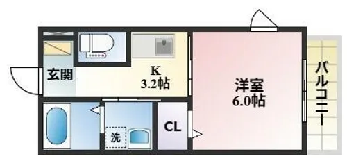 グレースメゾン【2階】の間取り