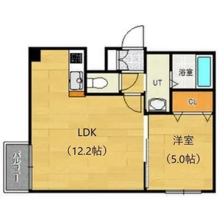 ノースポイント発寒【3階】の間取り