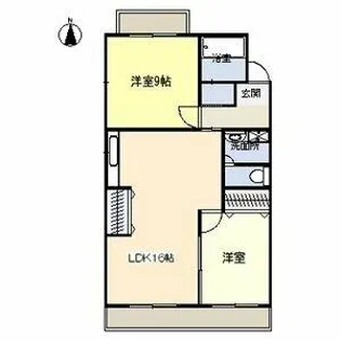 宮竹ビル B棟【4階】の間取り