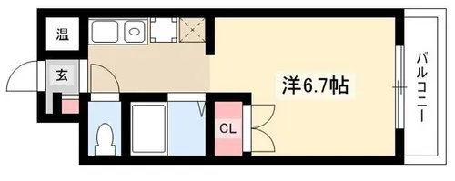 NK守山【111号室】の間取り