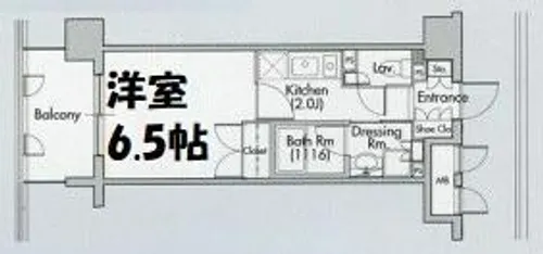 グラン・アベニュー名駅【3階】の間取り