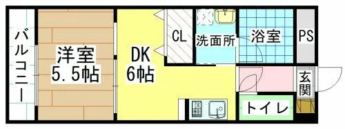 KN21白銀【4階】の間取り
