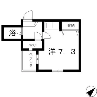 グランドアルシュ【2階】の間取り