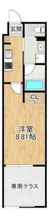 AIsonari アイソナリ【1階】の間取り