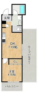 Aisonari アイソナリ【4階】の間取り