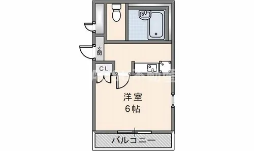 エールハウス【303号室】の間取り