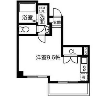 リエス千代田橋【4階】の間取り