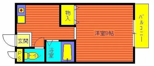 ブライストンハイツ【2階】の間取り