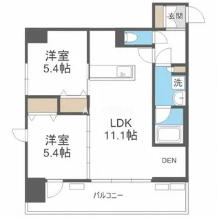 W.O.B.KYOBASHI【10階】の間取り