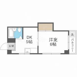 O’sRESIDENCE森之宮【1階】の間取り