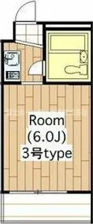 杭全ダイヤモンドライフ【5階】の間取り