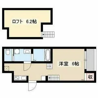 Villetta辻町【101号室】の間取り