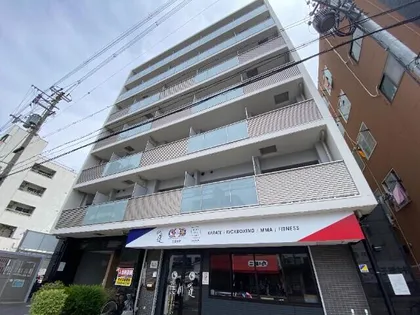 大阪府大阪市東住吉区湯里2丁目【マンション】の外観