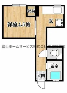 大平ビル【4階】の間取り