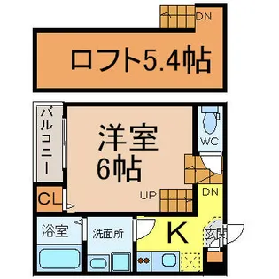 アルメリアII【2階】の間取り