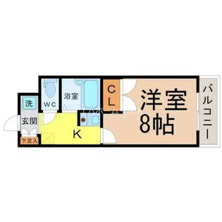 ベル千種【2階】の間取り