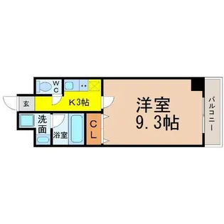 レージュ高畑I【2階】の間取り