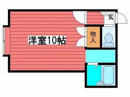 フロンティア57【3階】の間取り