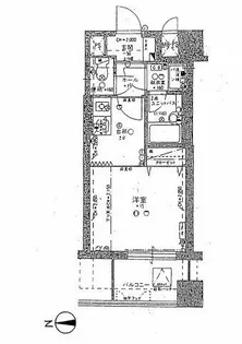 ライオンズガーデン平岸【2階】の間取り