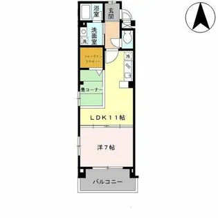 リヴェール【2階】の間取り