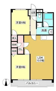 アネックス小林【202号室】の間取り