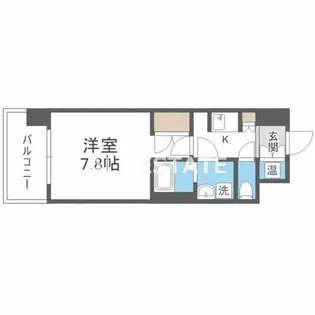 CASSIA高井田NorthCourt【5階】の間取り