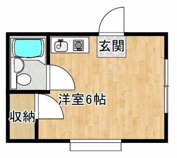 穂積ビル【301号室】の間取り