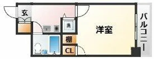 大阪府大阪市東淀川区菅原4丁目【マンション】の間取り