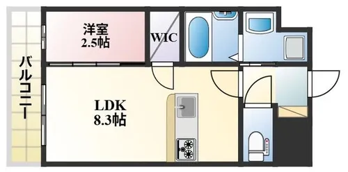 レジェンド朽網【2階】の間取り
