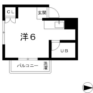ドミノリバーサイド【2階】の間取り