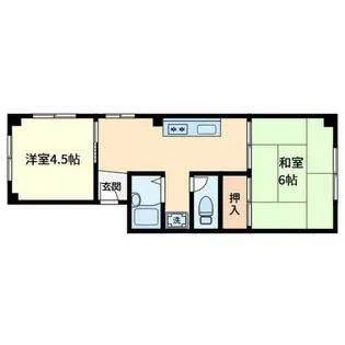 ホワイトヴィラ【2階】の間取り